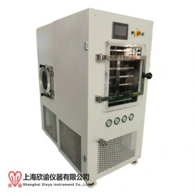 上海欣諭2025款XY-FD-S10中試型凍干機(jī)1平方普通型真空冷凍干燥機(jī)實(shí)驗室摸索凍干工藝用冷凍干燥機(jī)，冰凍干燥機(jī)，冷凍干燥儀